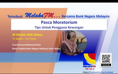 Temubual radio Melaka FM, 20 Oktober 2020